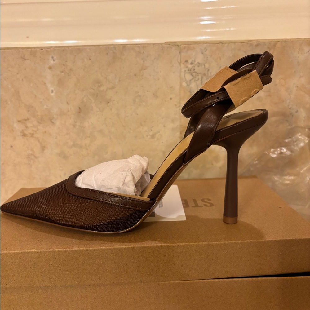 Steve Madden Brown Pointed Toe Heels!! Purchased from Steve Madden.com